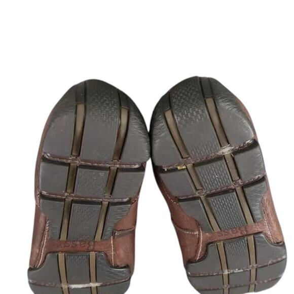 Bass Shoes Mens 11 Slip On Driving Loafers Brown Leather Classic Cristo Comfort main image 7
